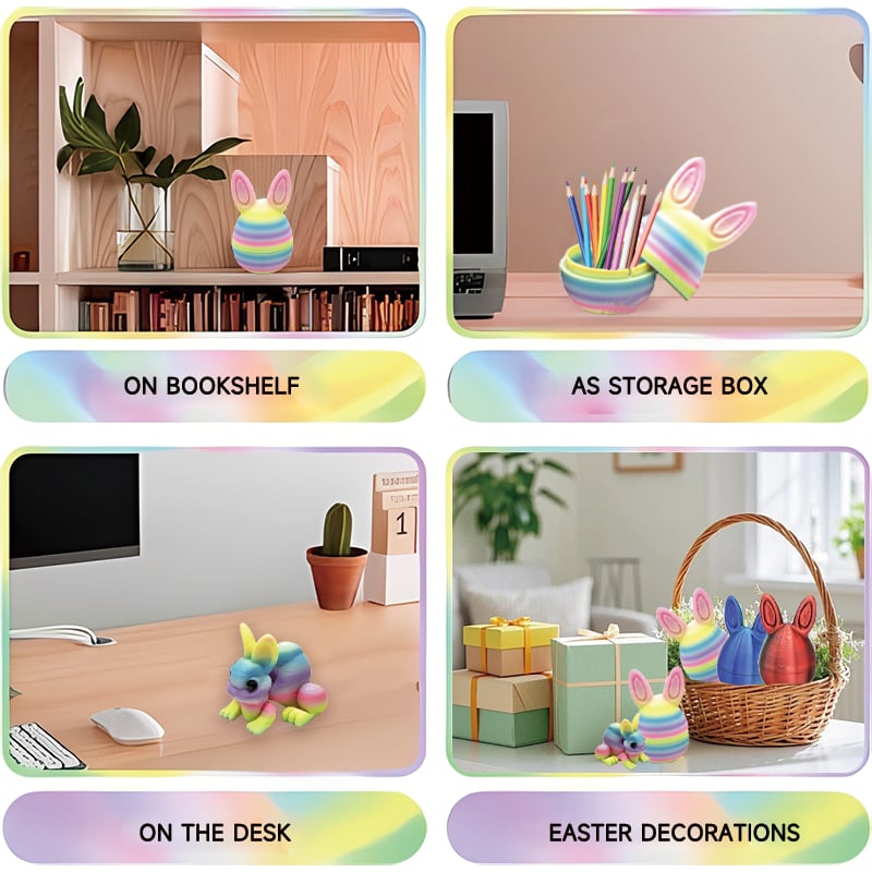 🐇Easter 3D Printing Mystery Rabbit Egg Fidget Toy🥚