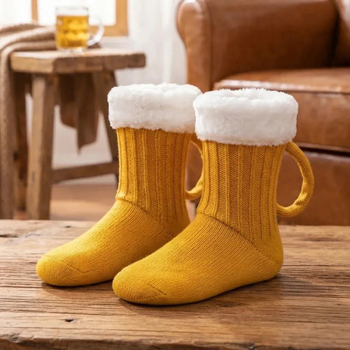 Medieval BrewBoot Mug Socks – Soft Warmth for Every Brew