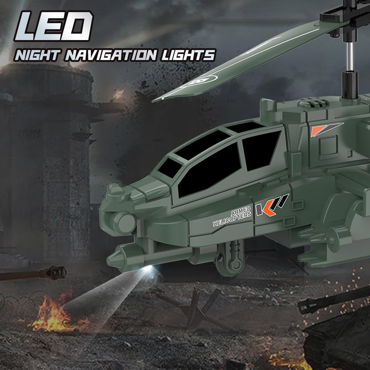 Remote Control RC Military Helicopter 🔥
