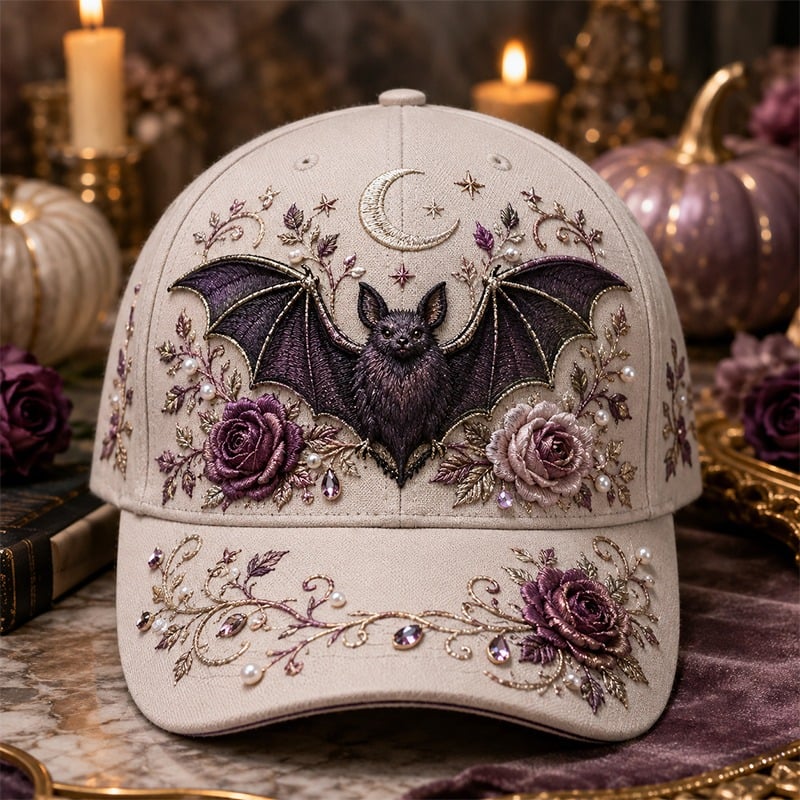 🧙‍♀️✨3D Halloween Embroidery Cap