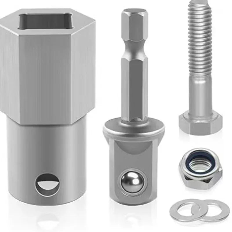 📢📢 !! ⏰Scissor Jack Drill Adapter Set