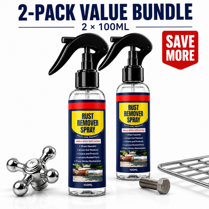🔥Rust Remover Spray – Multi‑Use Metal Care for Taps, Fixtures, Hinges & Outdoor Grills