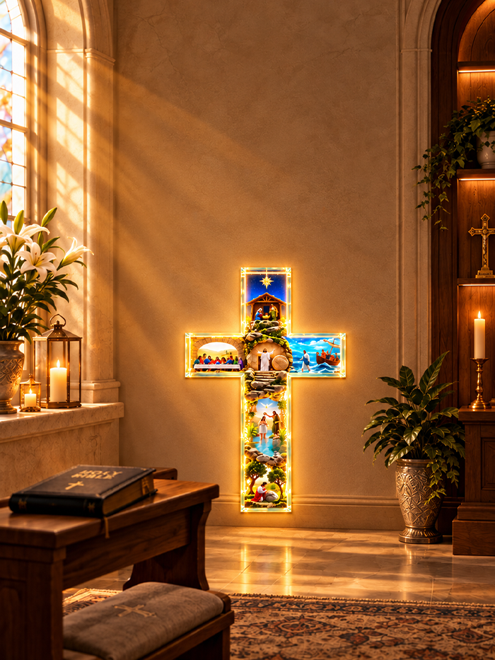 Holy Cross Lamp