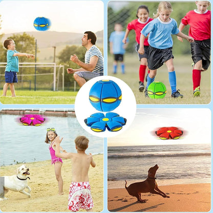 🔥Children's bouncing ball,Magic metaball ,Magic Flying Saucer,bouncy ball,Parent-child inter