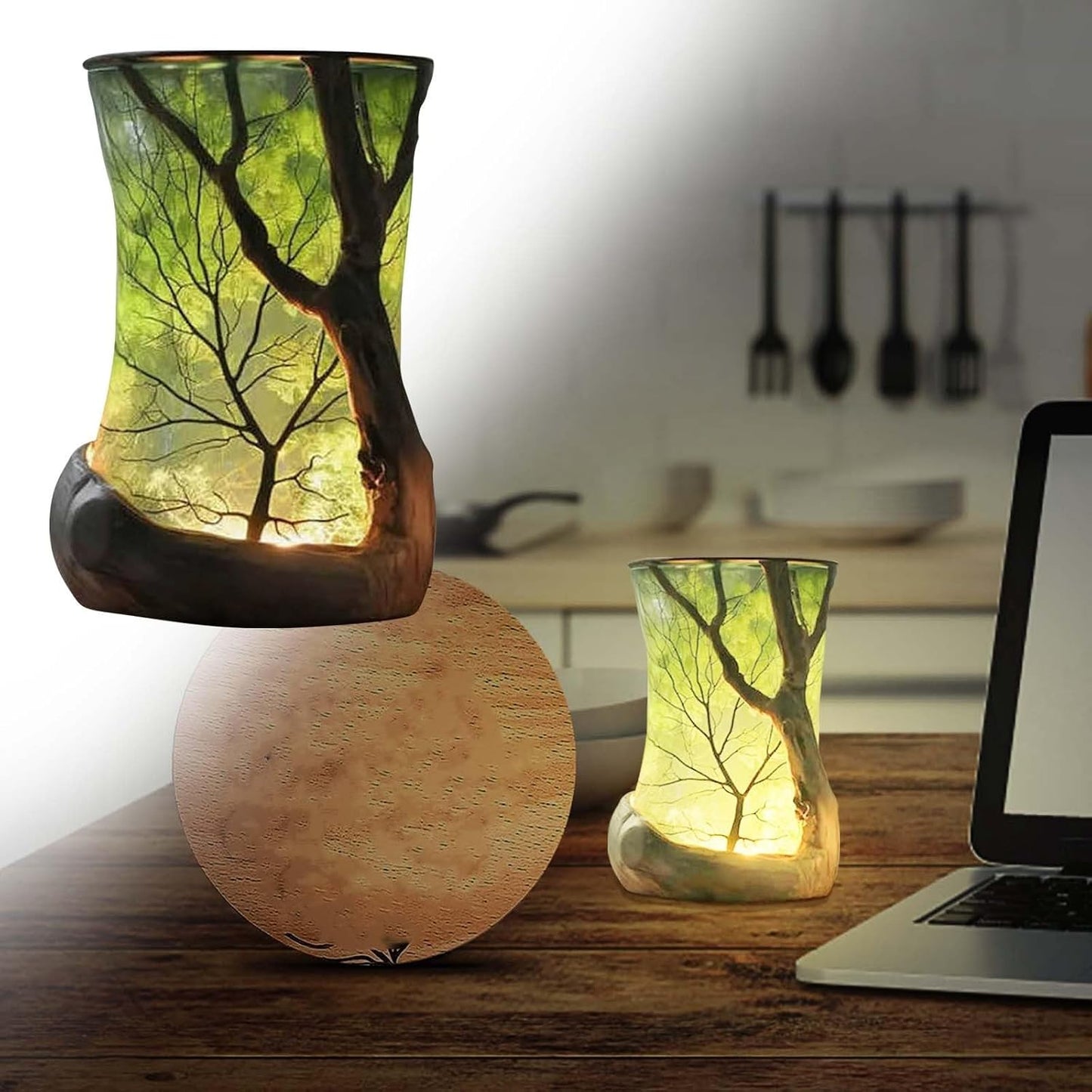 🌿Enchanted Forest Lumina – Nature's Own Nightlight in Your Home