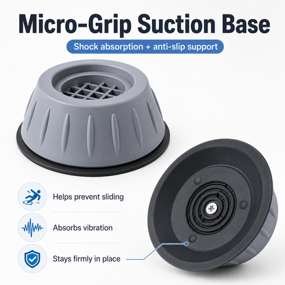 4PCS Anti-Vibration Non-Slip Washer Pads