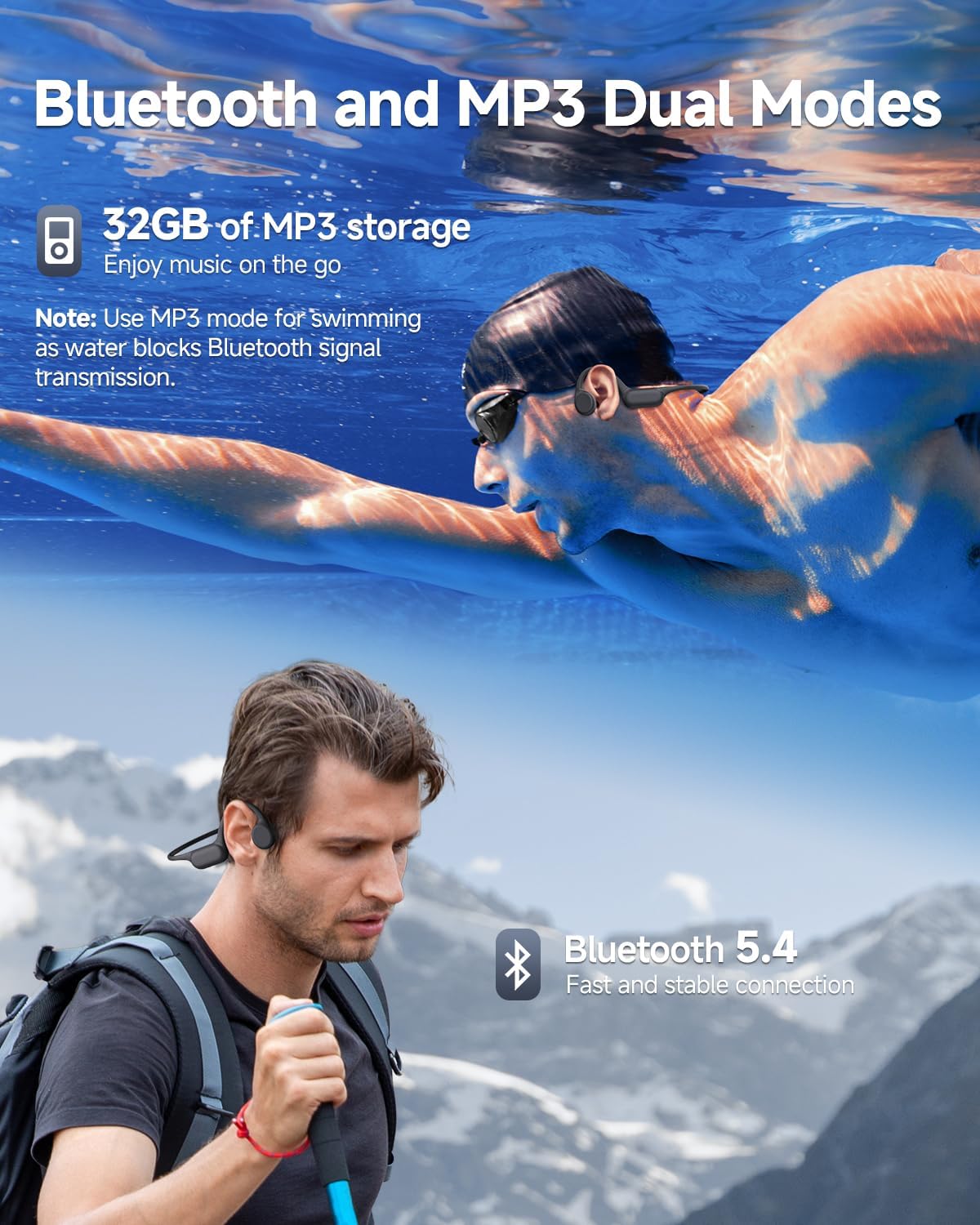 🎧Bone Conduction Headphones
