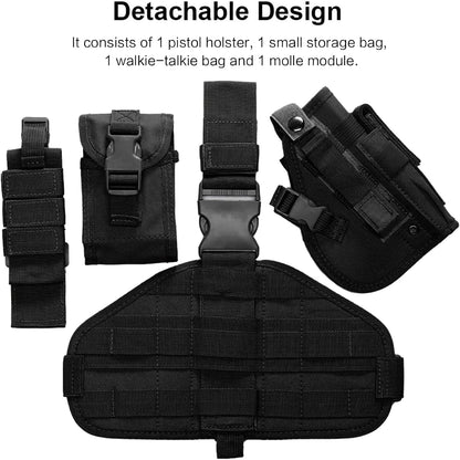 Hot Sale 48% OFF🔥Tactical Adjustable Thigh Holster for Right-Handed Users