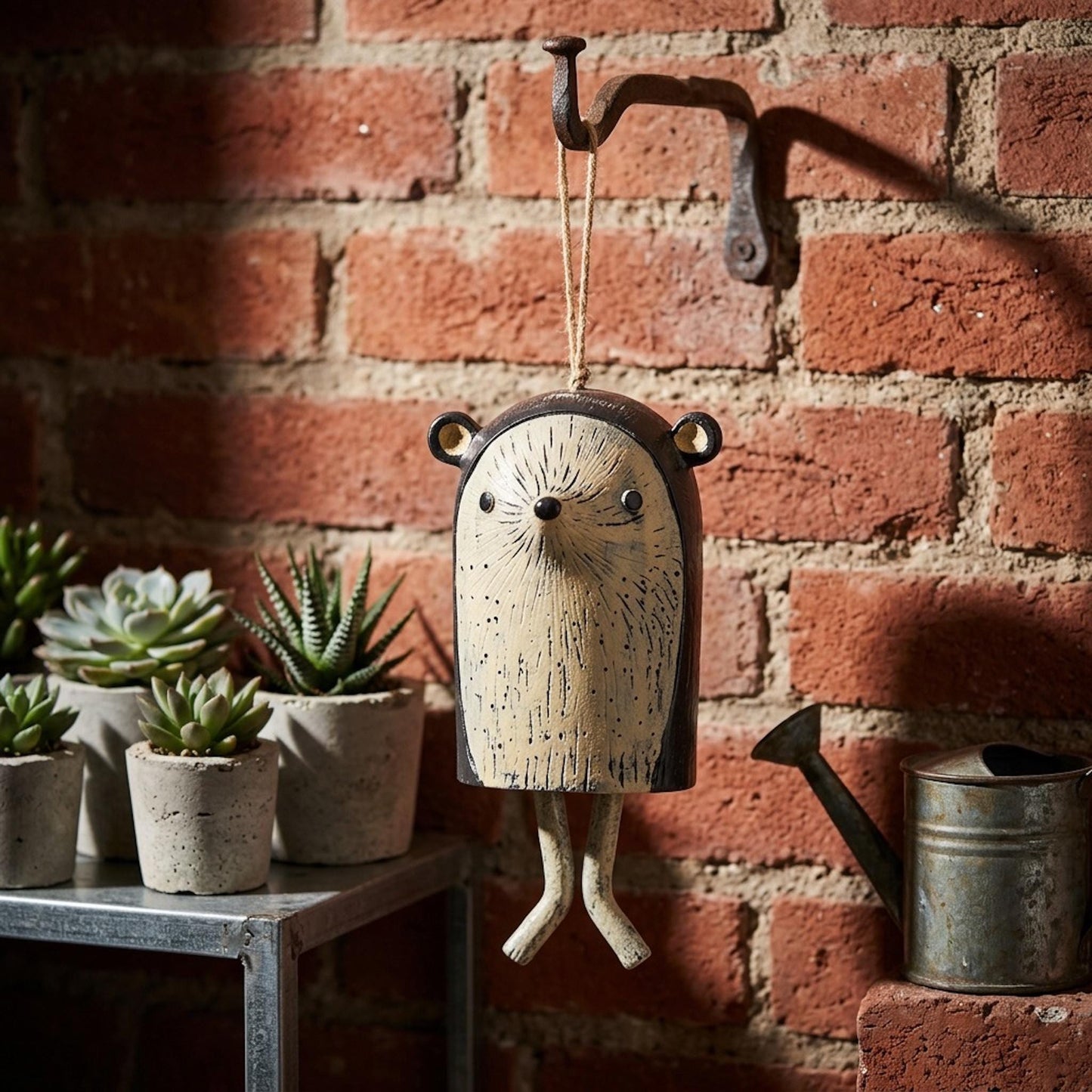🌿Handmade Whimsical Animal Wind Chime Ornaments
