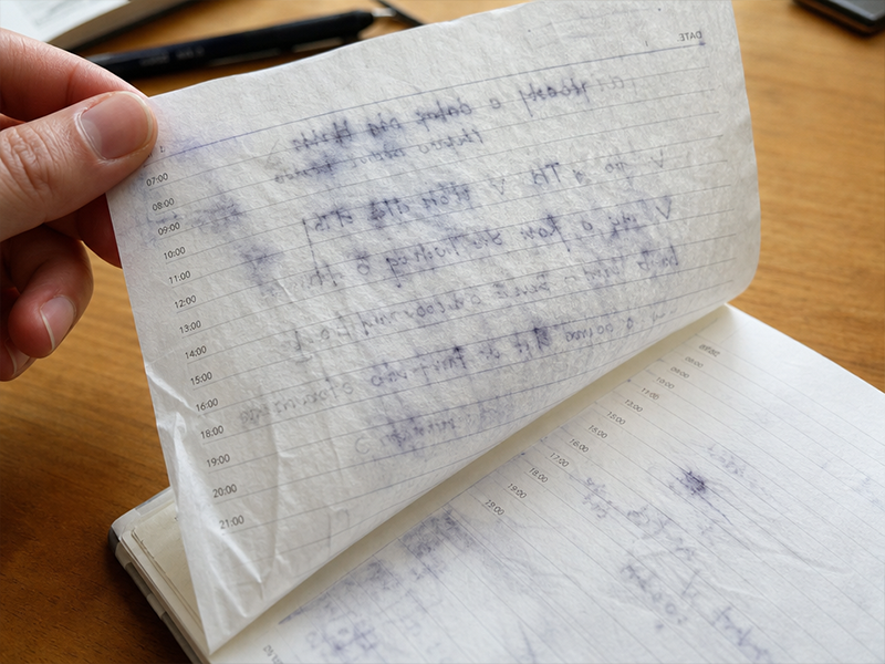 Poor Writing Experience