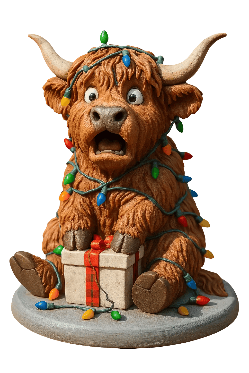 🏆Limited Time Sale 49% OFF 🎄🐮Highland Cow Advent Calendar 2026 – 24-Day Christmas Countdown with Cute Highland Cow Figurines
