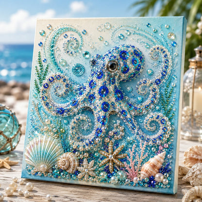🔥Last Day 49% OFF - 🌊✨Ocean Theme Pearl Art DIY Kit(📦Buy 3 Free Shipping)