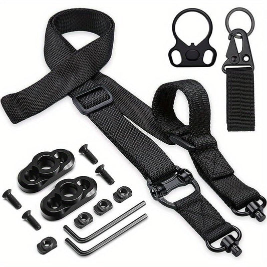 2-Point Sling Set with Fast Adjust Mount Straps and QD Swivels