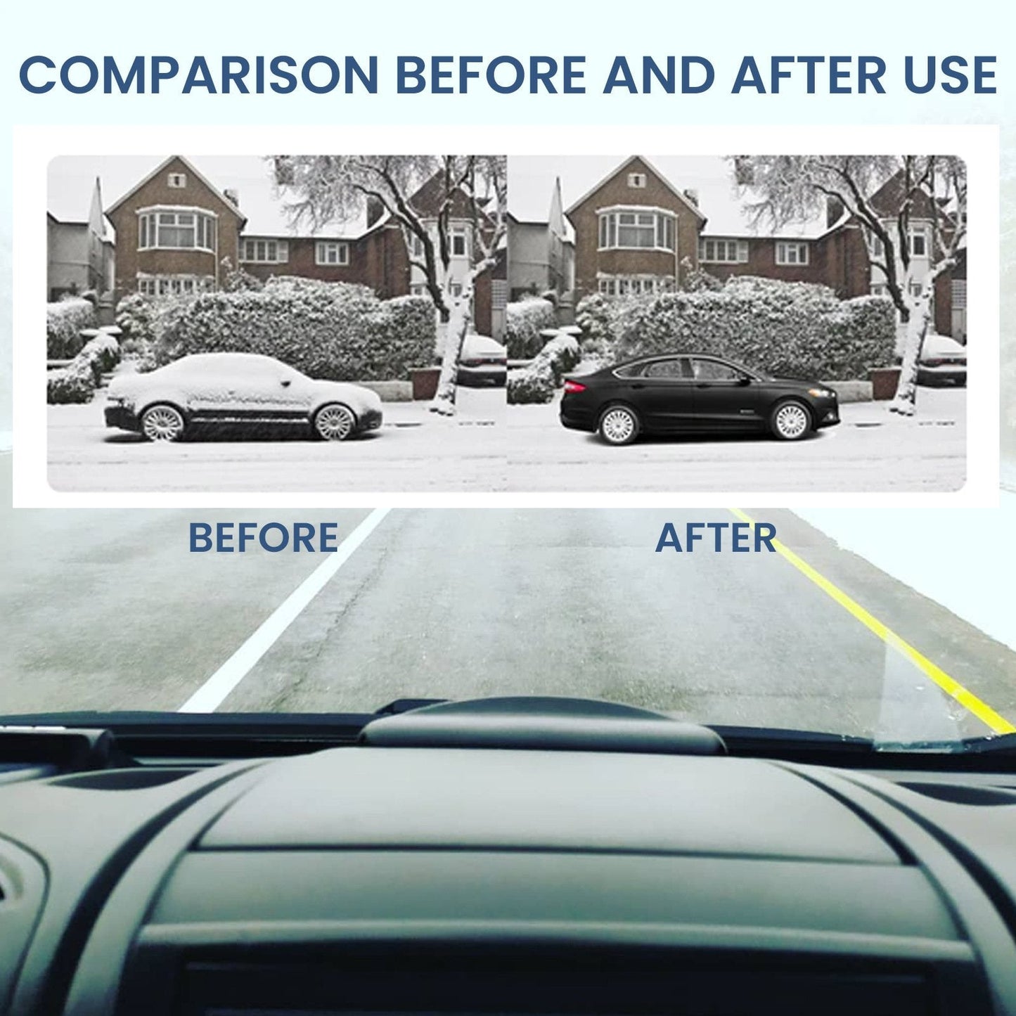 Car De-Icing Snow-Melting Snow Removal Instrument