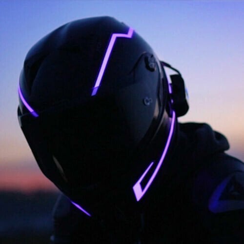 🏆Flash Sale Almost Gone - Motorcycle helmet LED light strip 🏍️