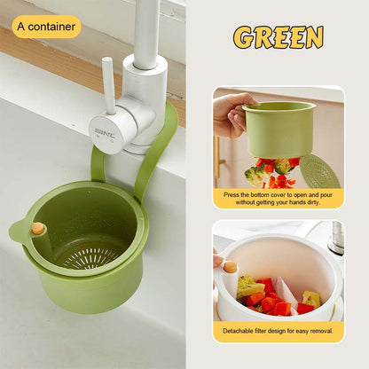 🔥Universal Clip-On Sink Drain Basket – The Multi-Functional Kitchen Strainer