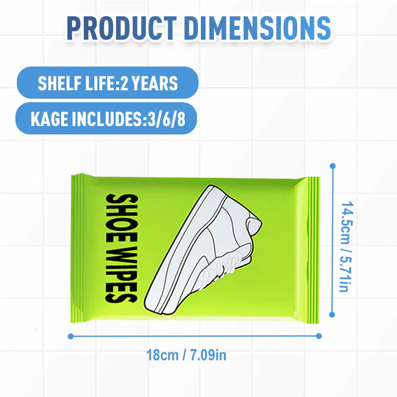 🏆 Last Day Special Price!🔥Quick-Clean Shoe 100 Wipes