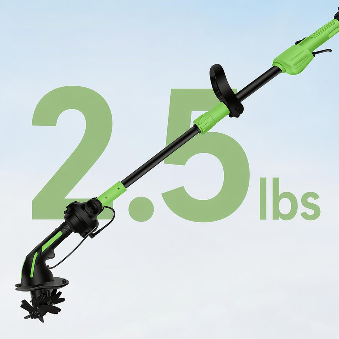 ✨Limited-Time Special Sale - Dailyard™ Multifunctional 2-in-1 Cordless Tiller & Cultivator with Telescopic Pole