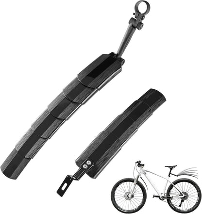 🚲Retractable Bike Mudguards - Adjustable Fender Set for MTB & Road Bikes - Instant Mud & Splash Protection