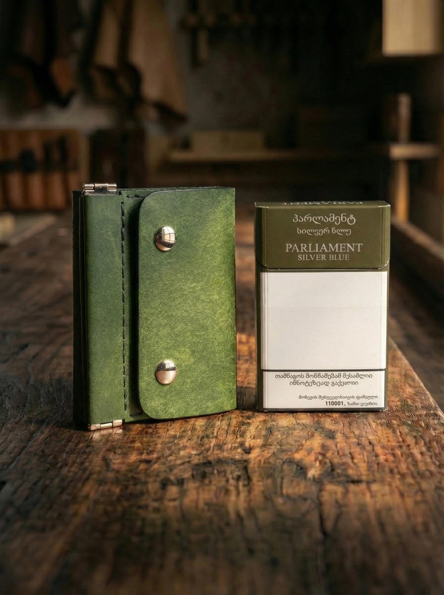 🔥Compact Leather Trifold Wallet