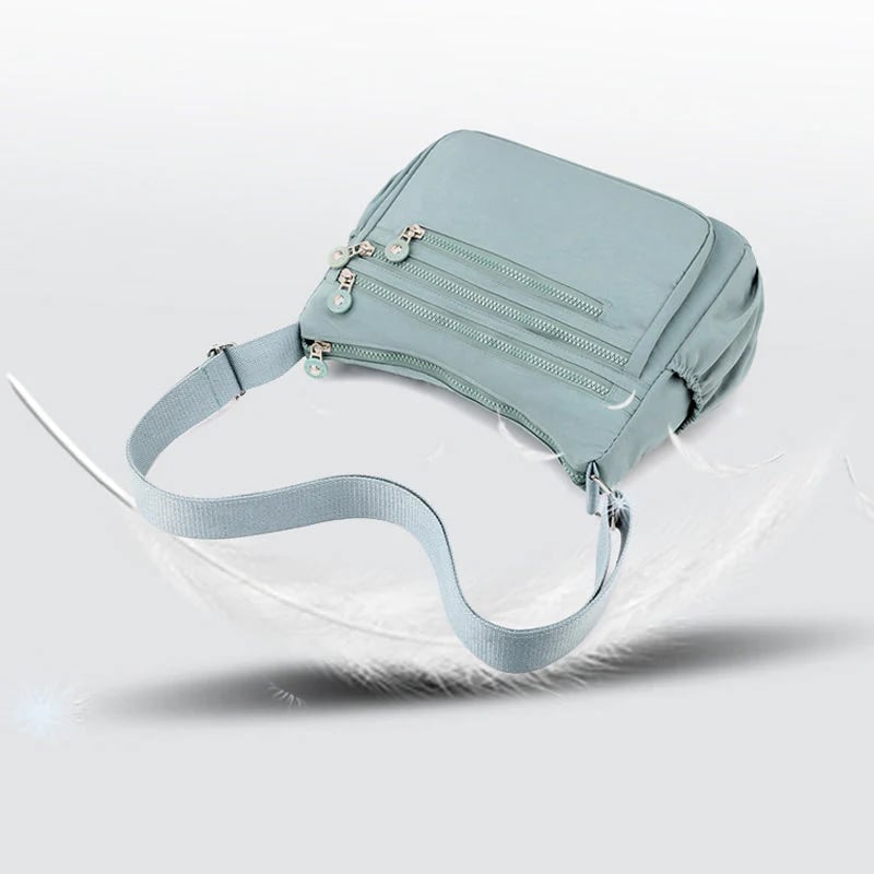🎒 LIMITED-TIME 49% OFF! ✨ Lightweight Nylon Crossbody Bag – Multi-Pocket, Water-Resistant, Adjustable 🔧