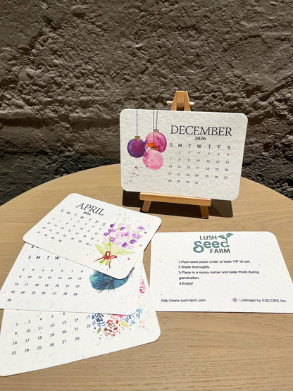 ⏰Christmas Limited Sale 49% OFF!!✨🌱Eco-Friendly Plantable Love Seed Calendar 2026