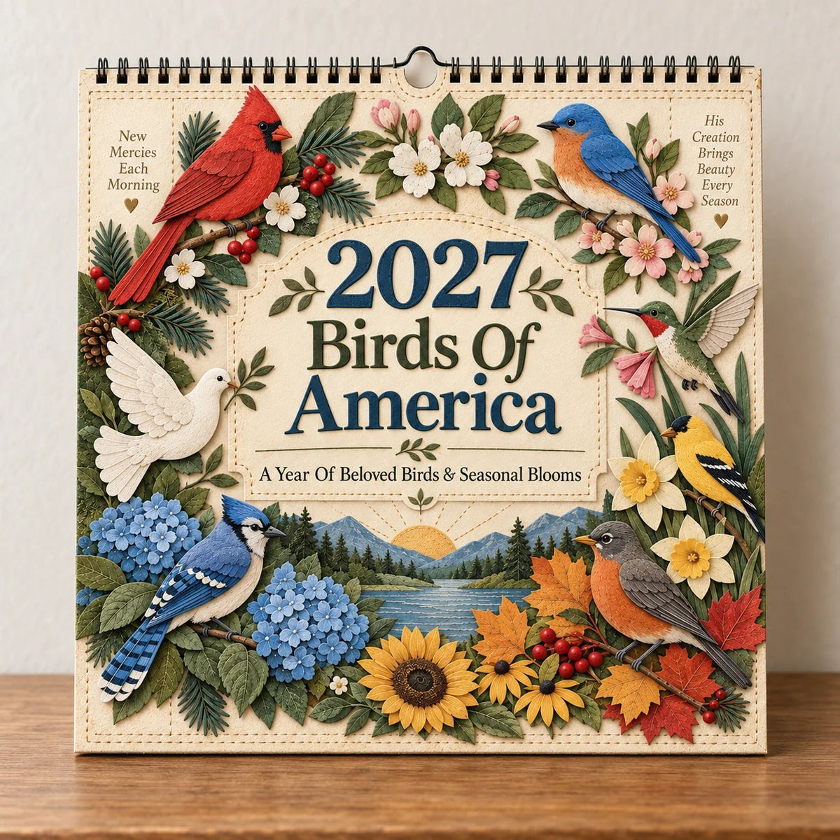 🐦 2027 Birds Of America Wall Calendar | A Year of Beautiful Birds & Nature