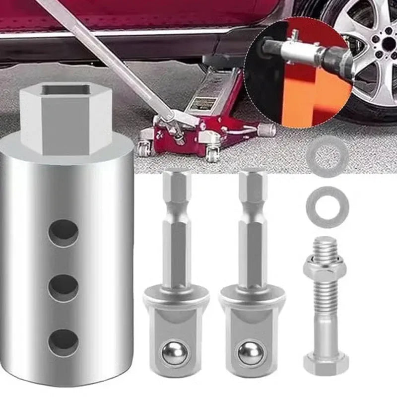 📢📢 !! ⏰Scissor Jack Drill Adapter Set