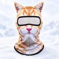🐾❄️STAY WARM. LOOK WILD-3D Animal Face Ski Balaclava
