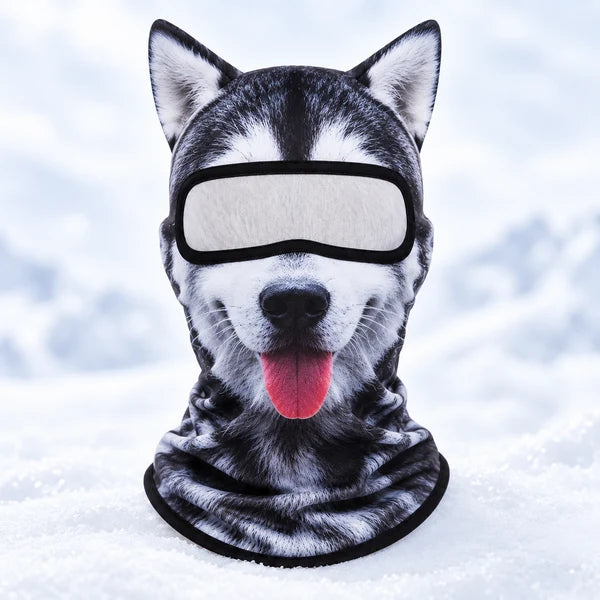 🐾❄️STAY WARM. LOOK WILD-3D Animal Face Ski Balaclava
