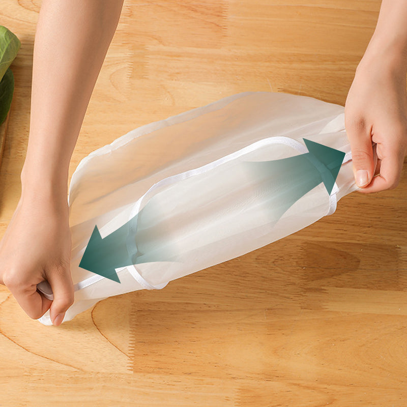 🥬48% OFF NOW! No-Mess Fine Mesh Nylon Strain Bag – Reusable Food Filter Bag for Squeezing Vegetable Water, Straining Juice, Nut Milk & Dumpling Filling, Drawstring Food Strainer Bag for Kitchen