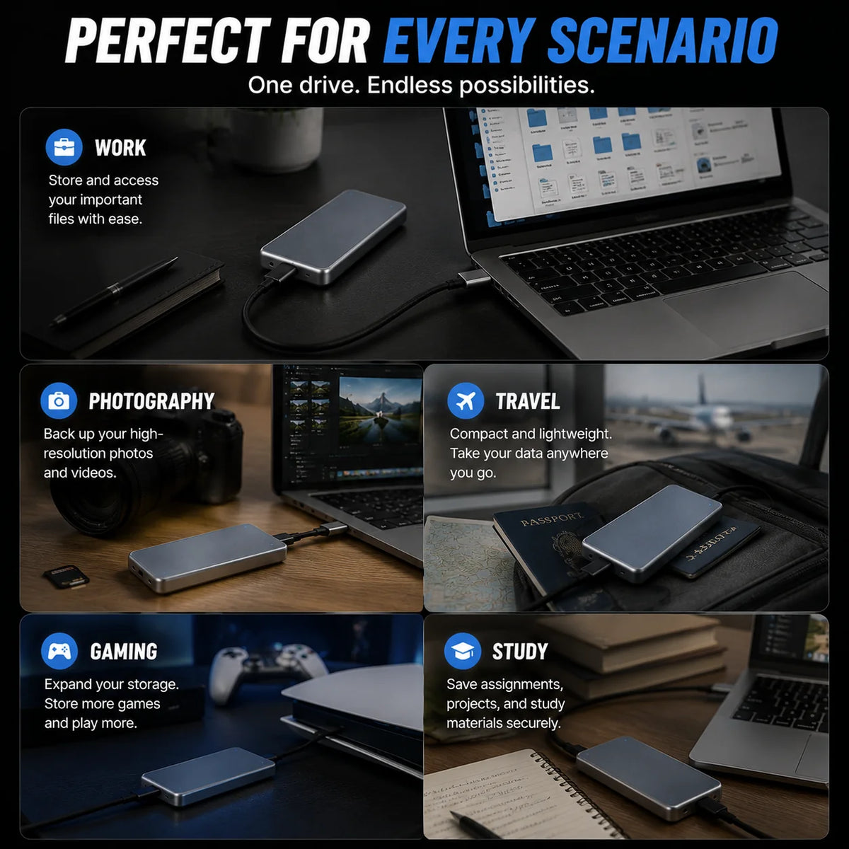 🔥 LAST DAY 48% OFF-Portable External SSD – Protect Your Photos, Videos & Important Files