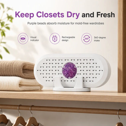 ⏳🔥LIMITED-TIME 48% OFF! ⏰Mini Reusable Household Dehumidifier.