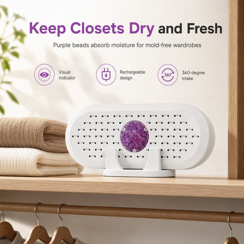 ⏳🔥LIMITED-TIME 48% OFF! ⏰Mini Reusable Household Dehumidifier.