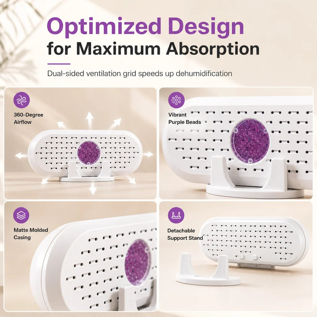 ⏳🔥LIMITED-TIME 48% OFF! ⏰Mini Reusable Household Dehumidifier.