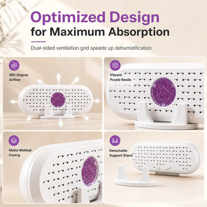 ⏳🔥LIMITED-TIME 48% OFF! ⏰Mini Reusable Household Dehumidifier.