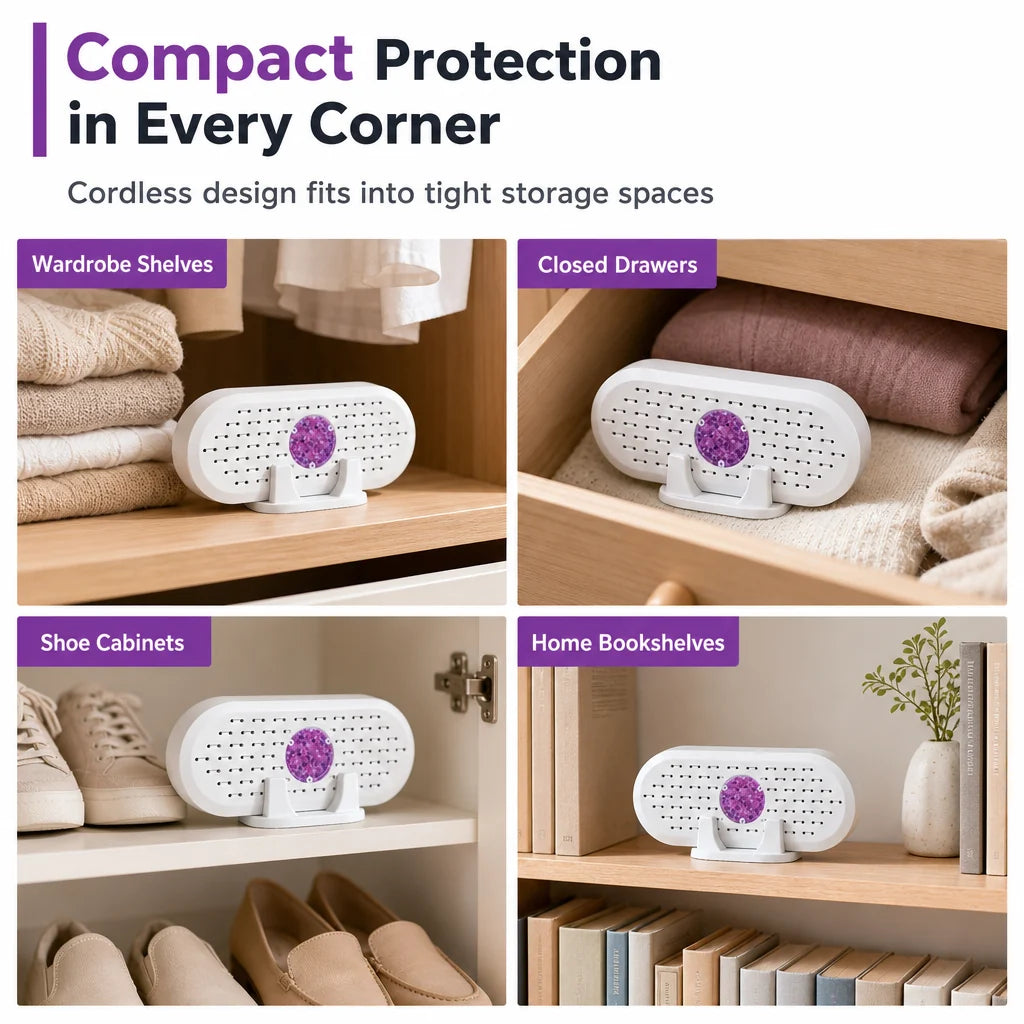 ⏳🔥LIMITED-TIME 48% OFF! ⏰Mini Reusable Household Dehumidifier.