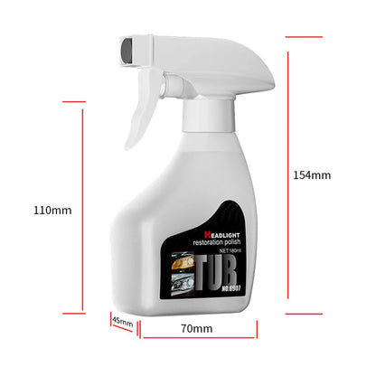 🚗 Headlight Restorer | 180ml Clarity Refresh
