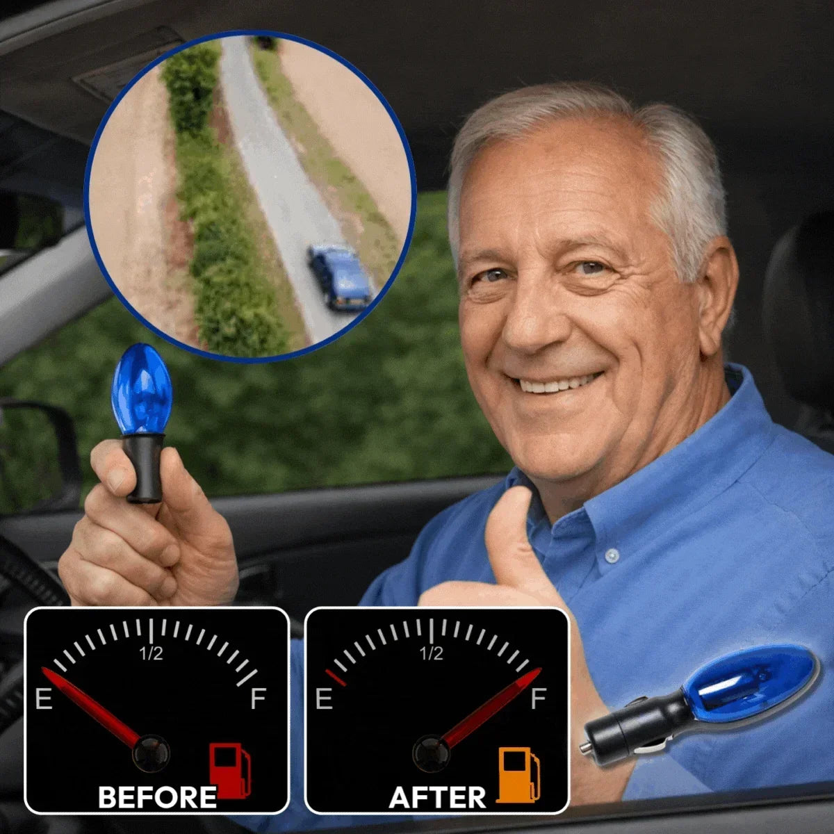 🚗LAST DAY 49% OFF - ✨ 2026 New Upgrade Fuel Device – Automotive Gas Saver For Cars & Trucks, Spill Saver