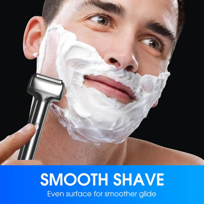 🪒Men's Rechargeable Foil Electric Shaver ⚡🧔– Efficient Close Shaving, Cordless Portable Wet & Dry Beard Razor for Daily Grooming