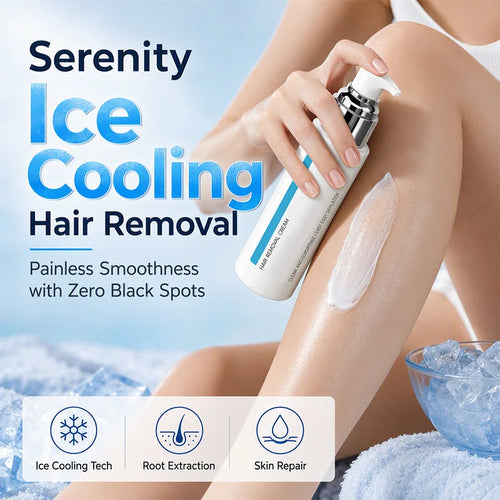 🎉48% Off! ✨Ice-Cooling Hair Removal Cream for Sensitive Skin