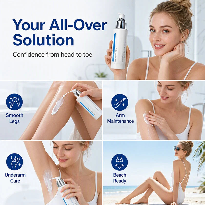 🎉48% Off! ✨Ice-Cooling Hair Removal Cream for Sensitive Skin