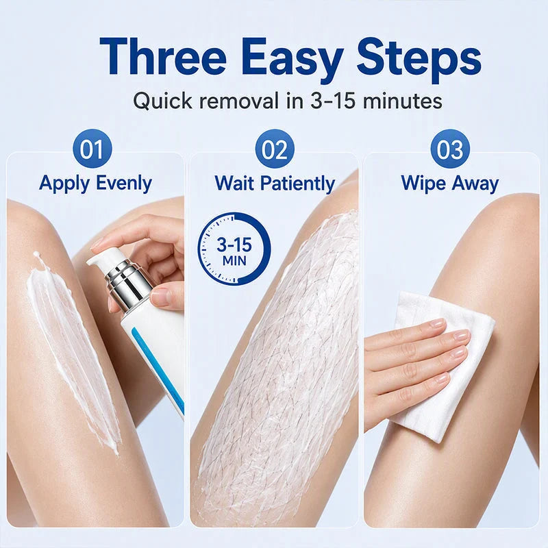 🎉48% Off! ✨Ice-Cooling Hair Removal Cream for Sensitive Skin