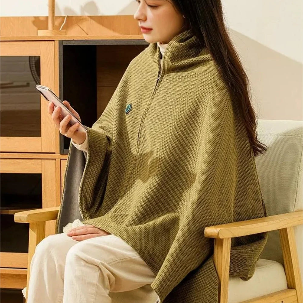❄️ LAST CHANCE 49% OFF Heated Wearable Blanket – Stay Warm at Your Desk Without Bulky Layers