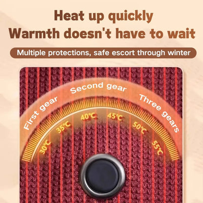 ❄️ LAST CHANCE 49% OFF Heated Wearable Blanket – Stay Warm at Your Desk Without Bulky Layers