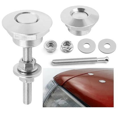 🔒 4Pcs Universal Stainless Steel Quick-Release Lock Latches - Secure & Easy Access!⚡