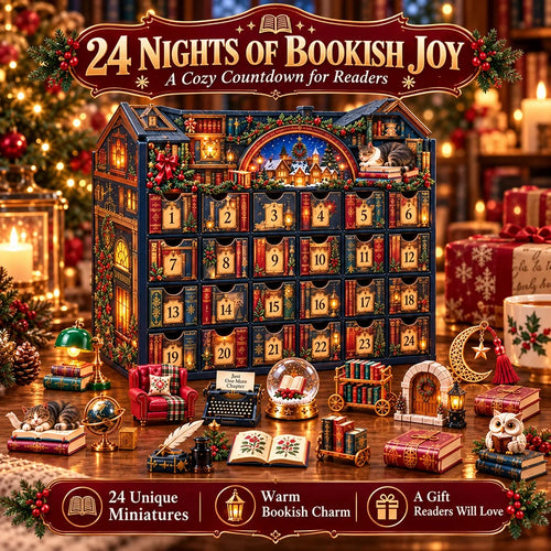 ⭐LAST DAY 48% OFF-24 Nights Of Bookish Joy — A Cozy Countdown For Readers