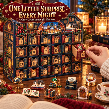 ⭐LAST DAY 48% OFF-24 Nights Of Bookish Joy — A Cozy Countdown For Readers
