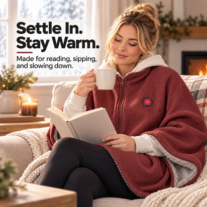 🥳2026 HOT SALE🥳💞50K+ SOLD!  48% OFF!🔥 Wearable Heated Blanket – Cozy Hands-Free Warmth