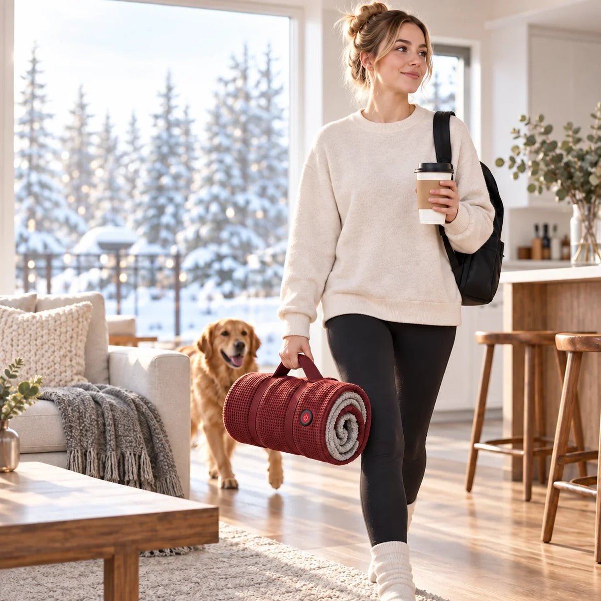 🥳2026 HOT SALE🥳💞50K+ SOLD!  48% OFF!🔥 Wearable Heated Blanket – Cozy Hands-Free Warmth